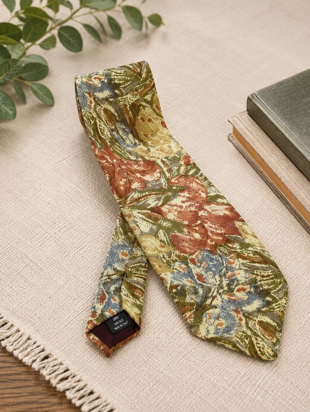 Lorenzo 1964 100% Silk Tie Made In Italy